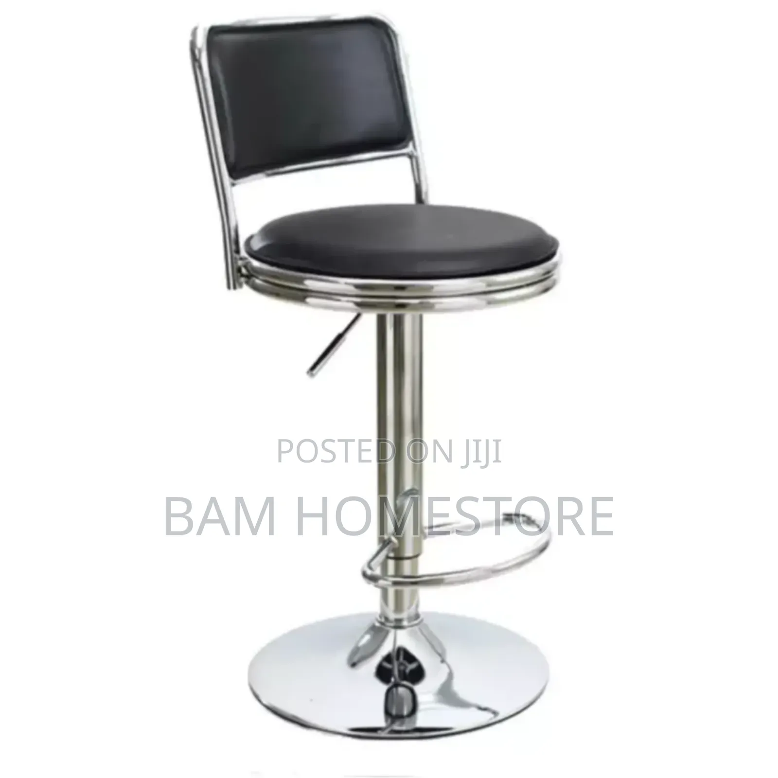 Luxuryexecutive Quilted Bar Stool,Counter Swivel Adjustable Salonchair
