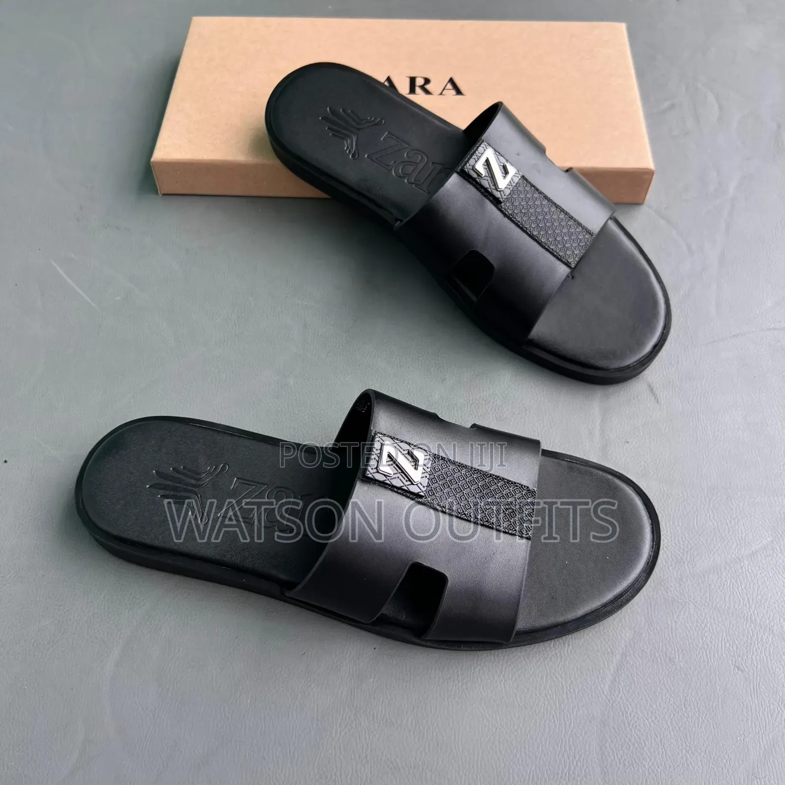 Men's Leather Sandal Shoes in Zara and Pedro Branded