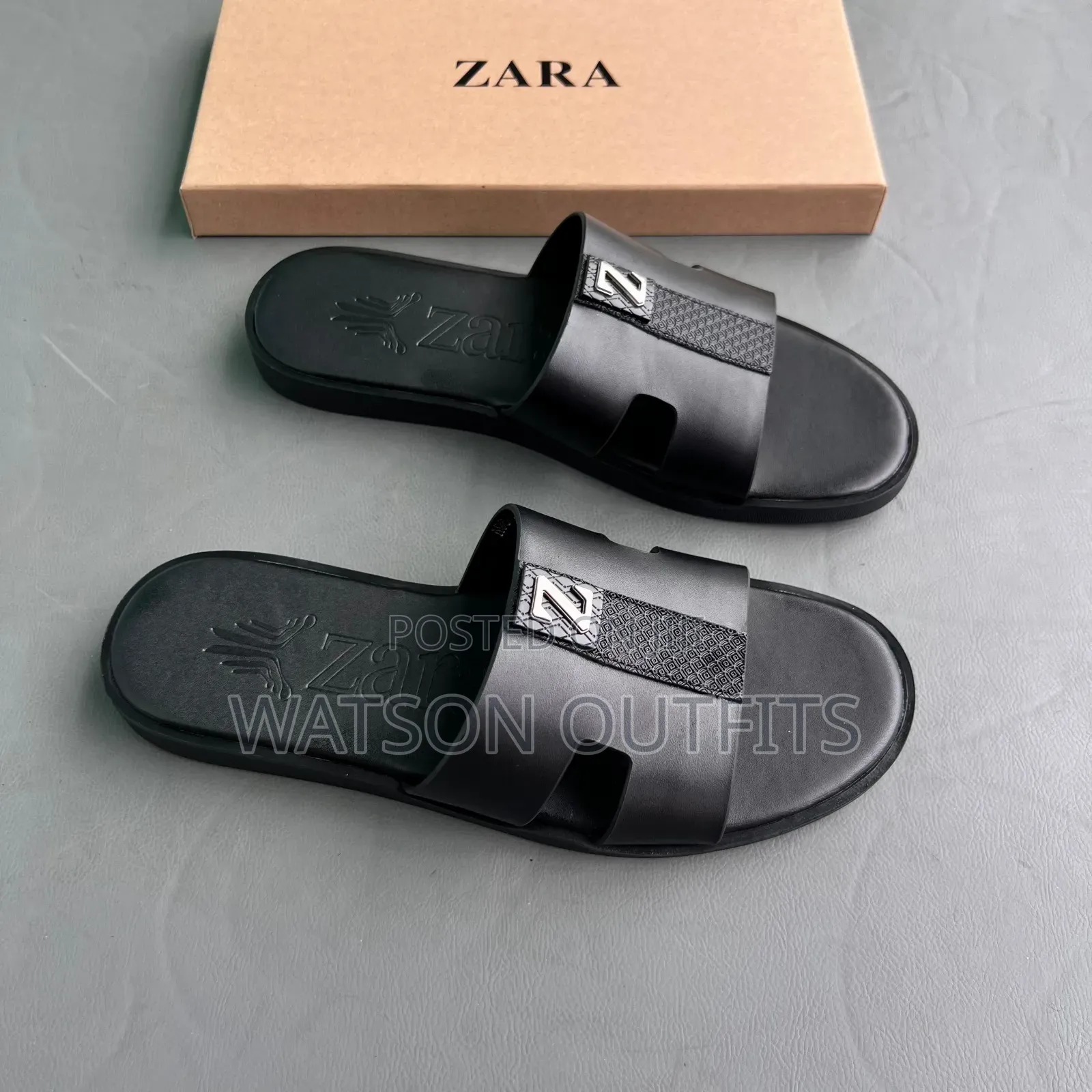 Men's Leather Sandal Shoes in Zara and Pedro Branded