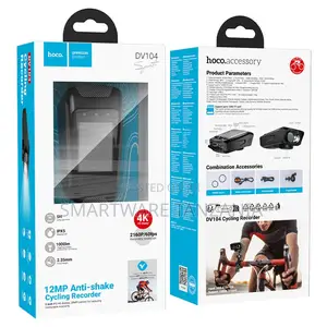 Hoco Dv104 12mp Anti-Shake Cycling Recorder Camera With Ipx5 Rating