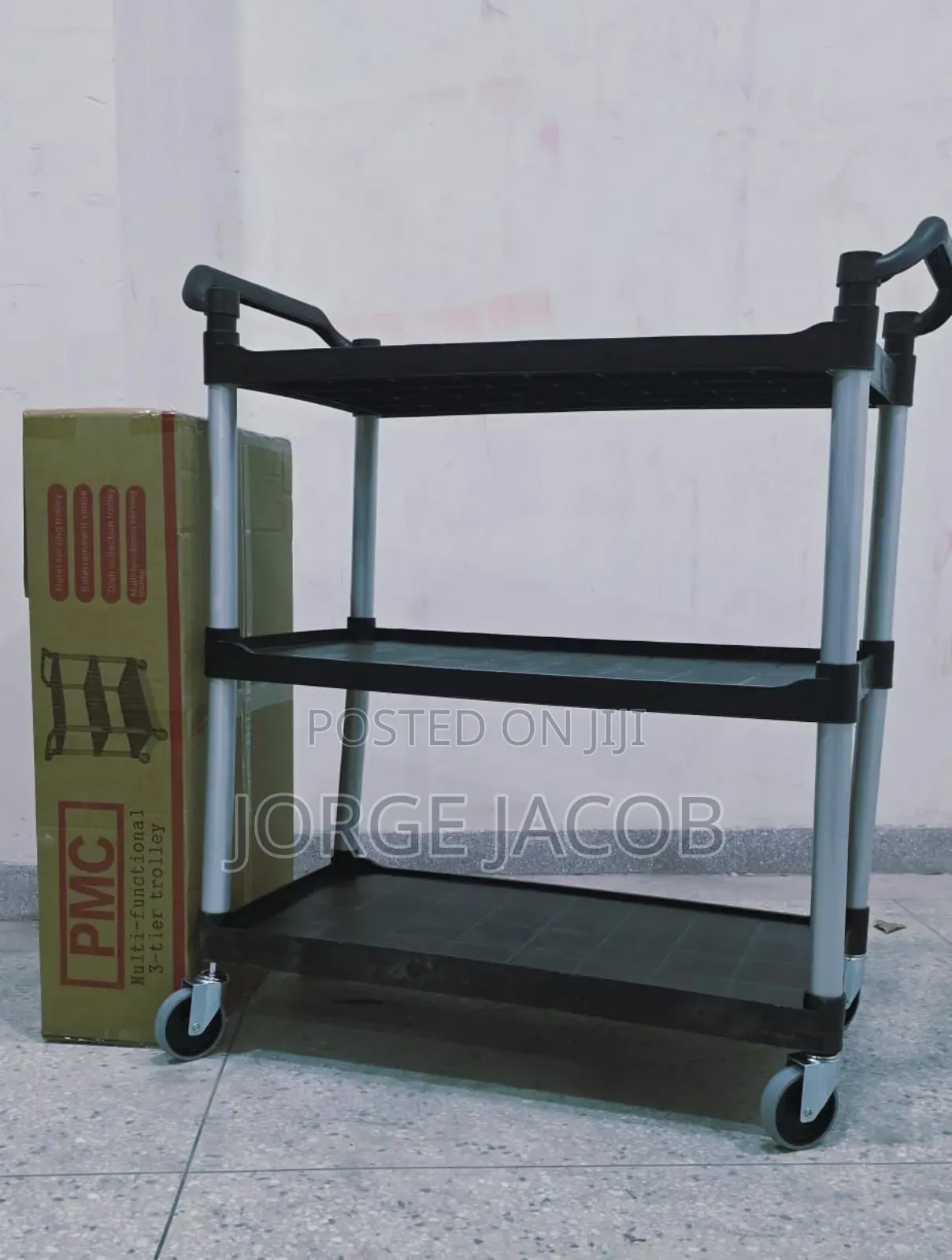 Food Serving Trolley 3 Layer