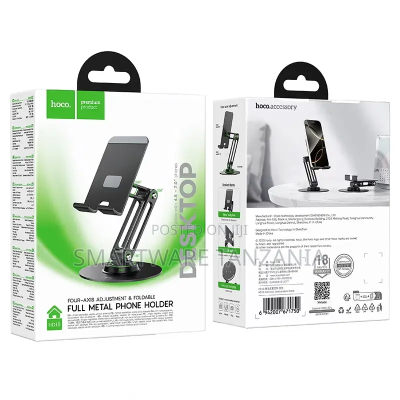 Hoco Hd15 Desktop Four-Axis Adjustable Foldable Full Metal Holder