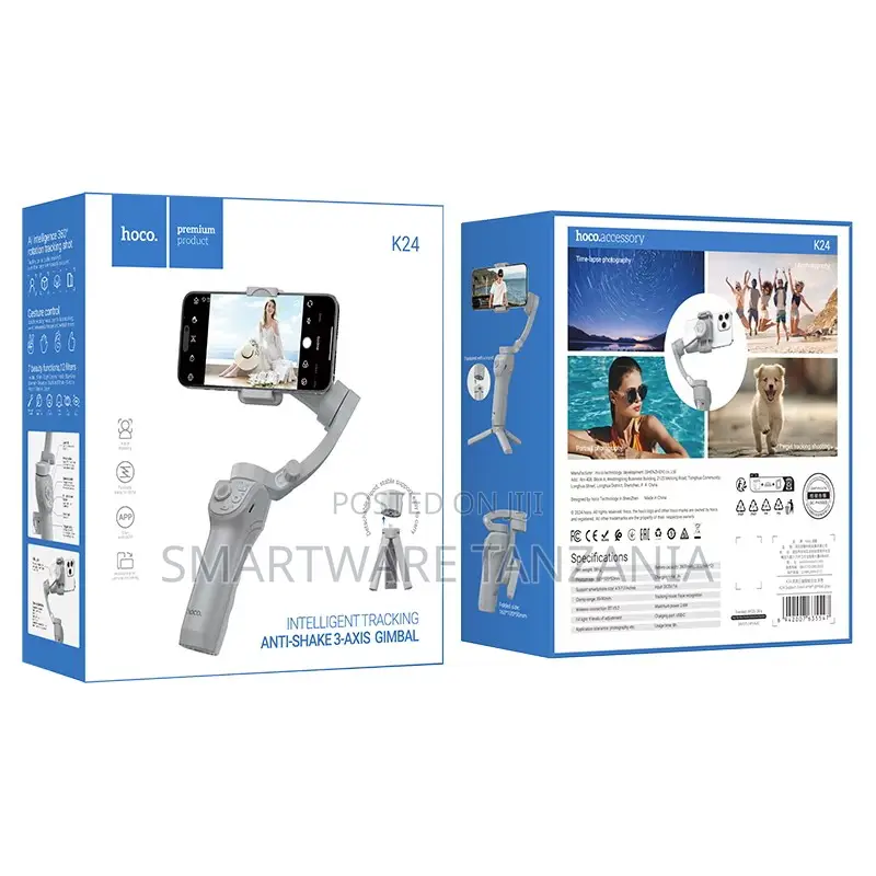 Hoco Intelligent Tracking Anti-Shake 3-Axis Gimbal Stabilizer