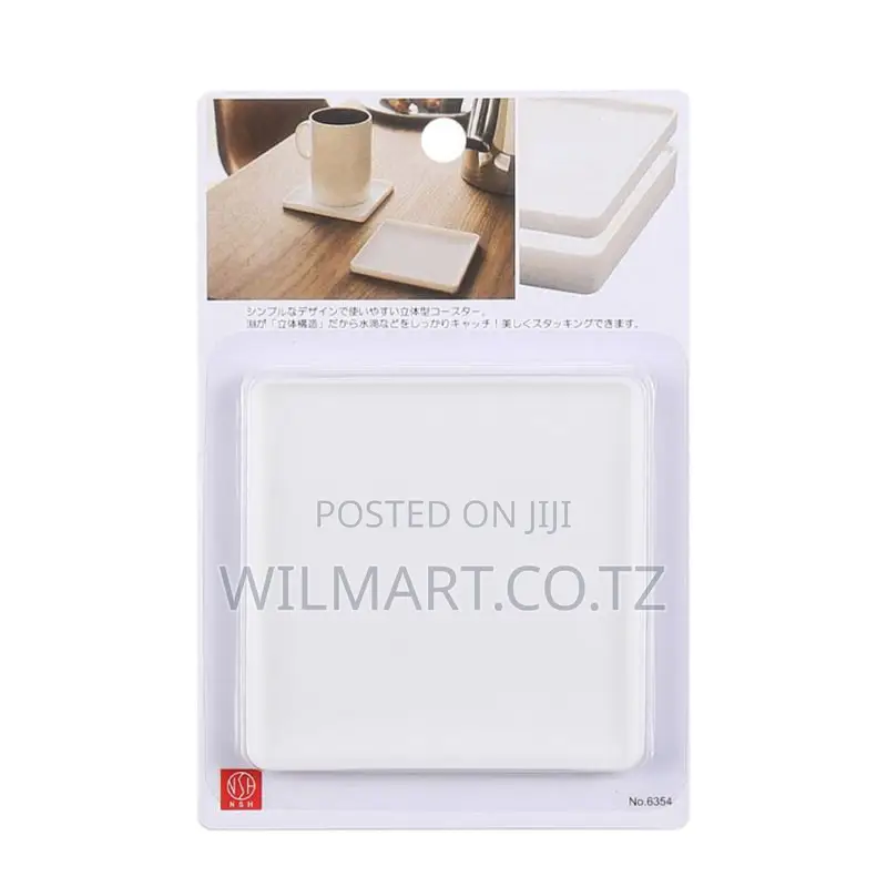 Wilmart Coaster White Square Nsh6354