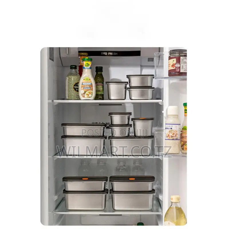 Wilmart Stainless Steel Food Storage 2900ml Eco-Friendly Lunchbox