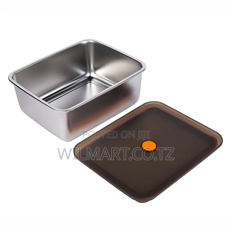 Wilmart Stainless Steel Food Storage 2900ml Eco-Friendly Lunchbox