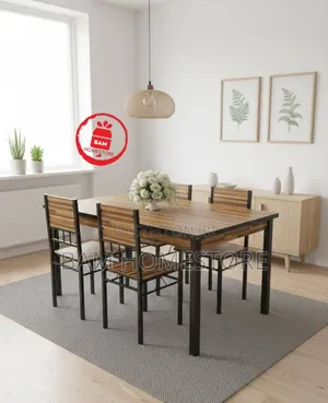 Modern 6-Seater Wooden Finish Dining Set - Model A26 ( Imported Sets)