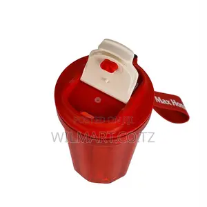 Max Home Sport Bottle 370ml Water Bottle Glass Travel Coffee Mug Plast