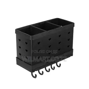 Wilmart Cutlery Set Holder Rack for Kitchen Home Kitchen Wall Mount