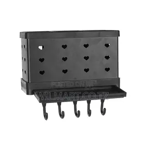 Wilmart Cutlery Set Holder Rack for Kitchen Home Kitchen Wall Mount