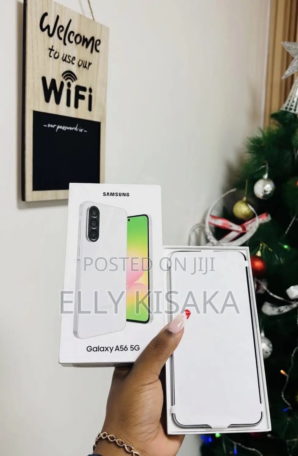 New Samsung Galaxy A56 128 GB White