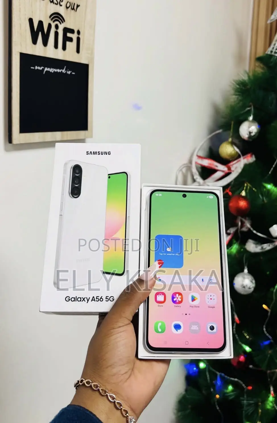 New Samsung Galaxy A56 128 GB White