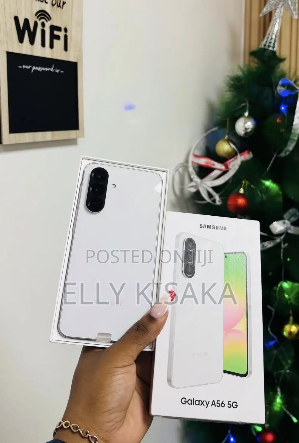 New Samsung Galaxy A56 128 GB White