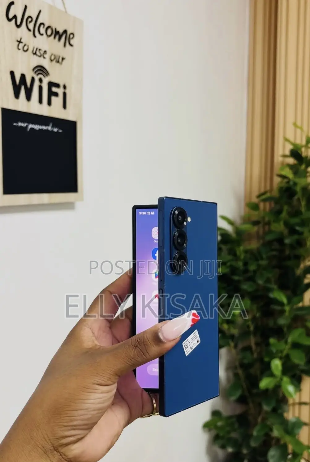 New Samsung Galaxy Z Fold6 256 GB Blue