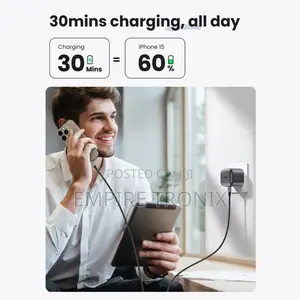 Ugreen 30w Uk Pin Type‐C Gan Fast Charger Cd305