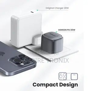 Ugreen 30w Uk Pin Type‐C Gan Fast Charger Cd305