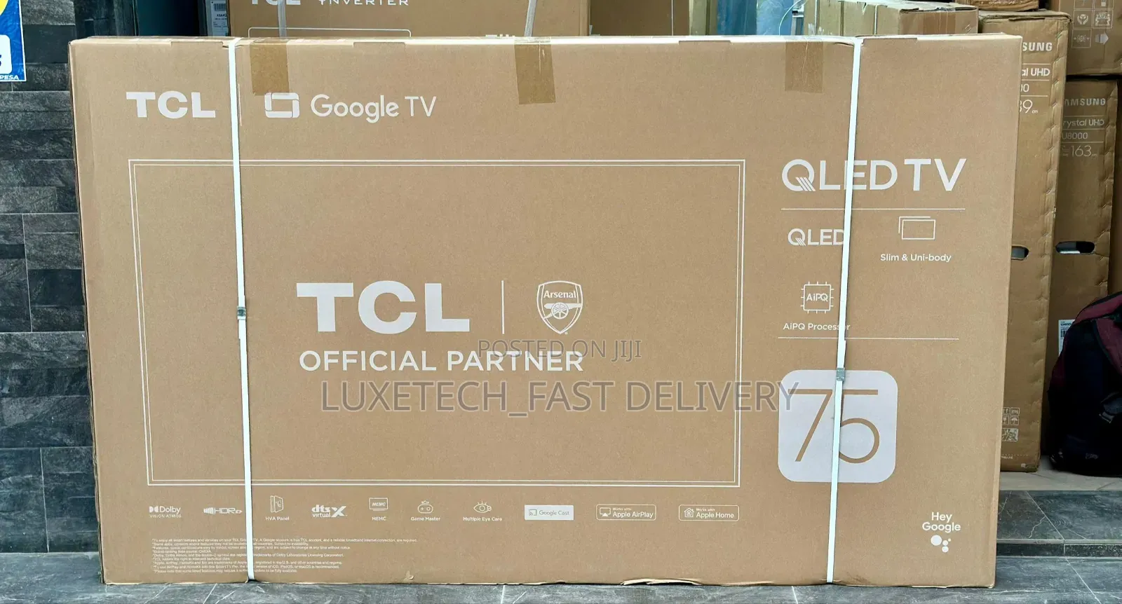 TCL 75-Inch Qled Google Tv