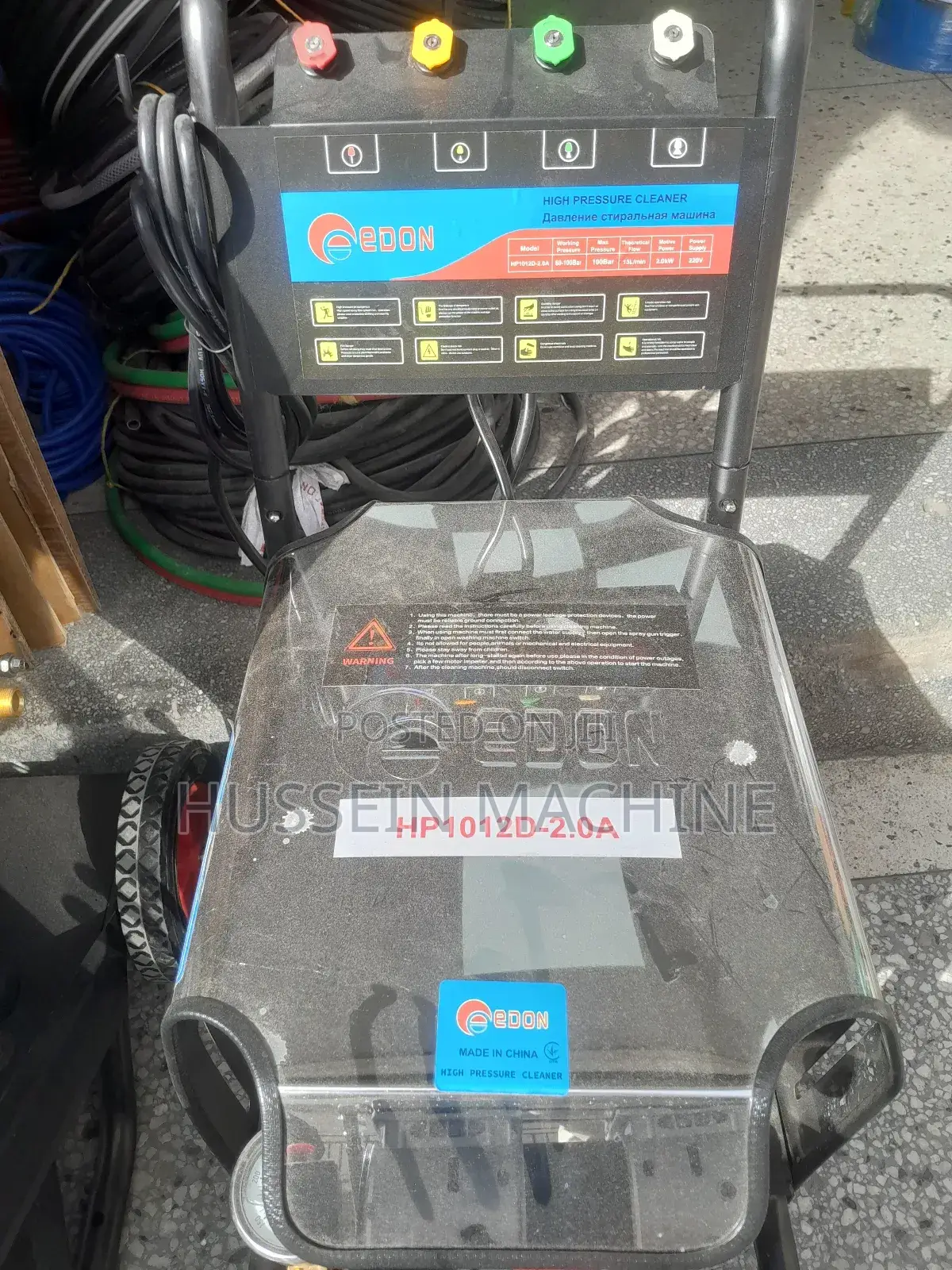 High Pressure Washer 2.0a 1012hp New Edon