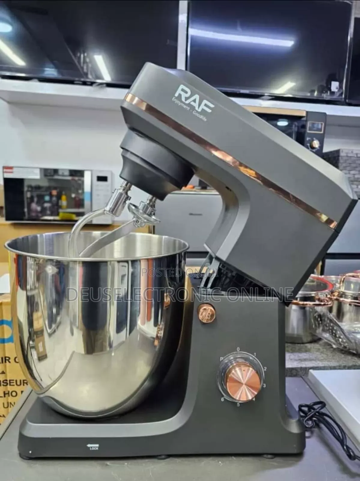 Raf Stand Mixer 12lina Tundu 2 Za Kuweka Michapio 