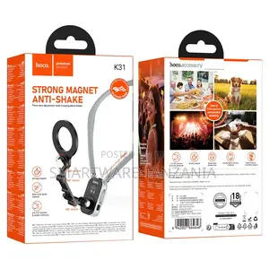 Hoco Strong Magnet Anti-Shake Three-Axis Neck-Hanging Phone Holder