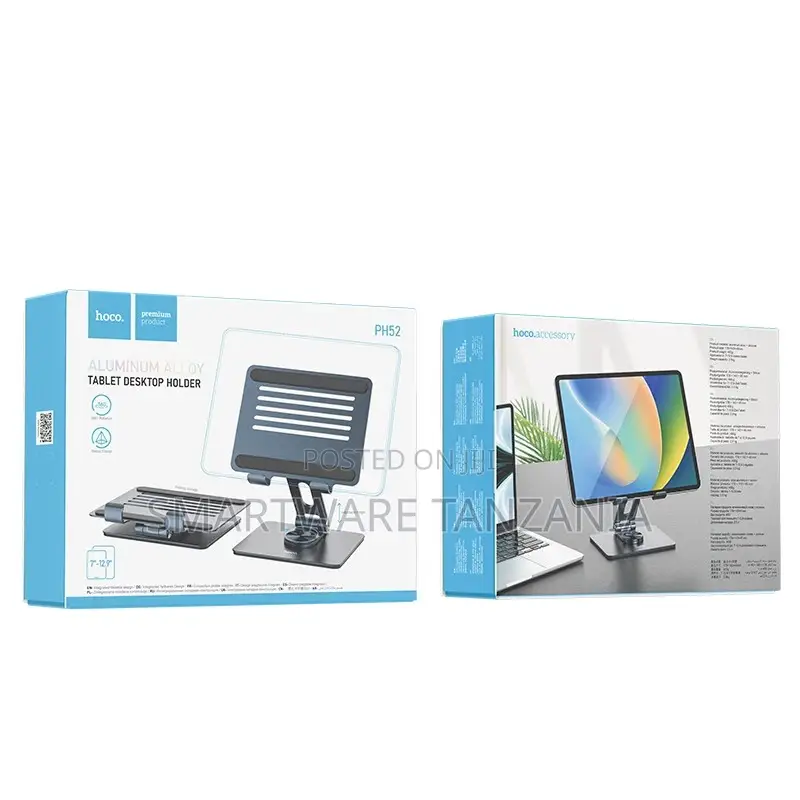 Hoco Ph52 Aluminum Alloy Tablet Desktop Holder Adjustable Stand 7-13in