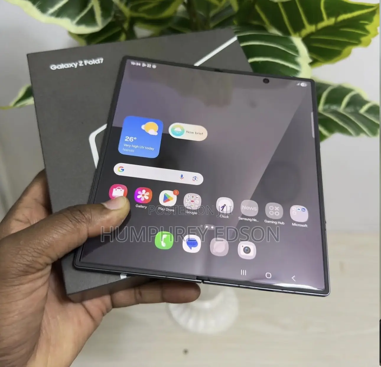 New Samsung Galaxy Z Fold7 256 GB Black