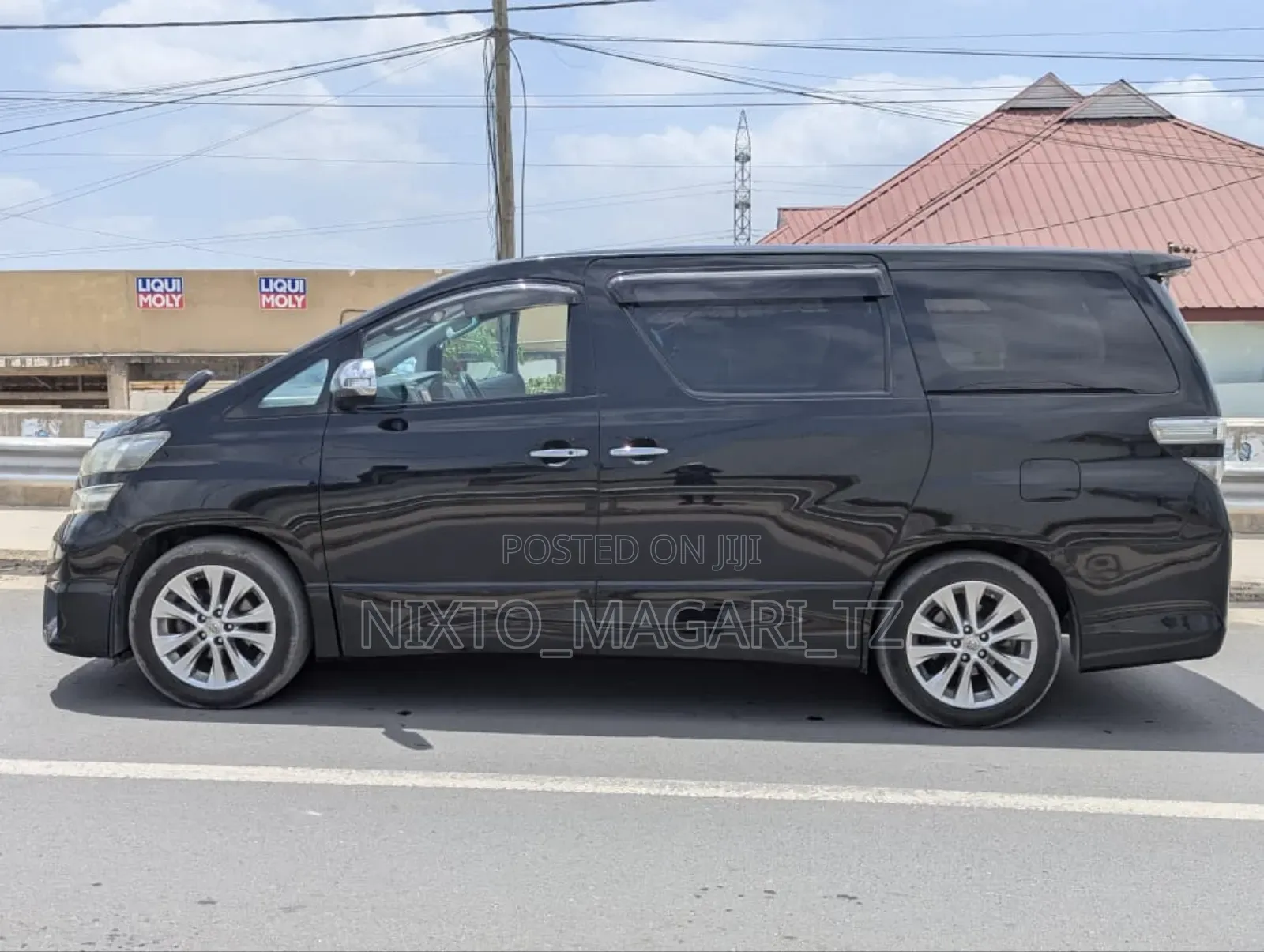 Toyota Vellfire 2011 Black