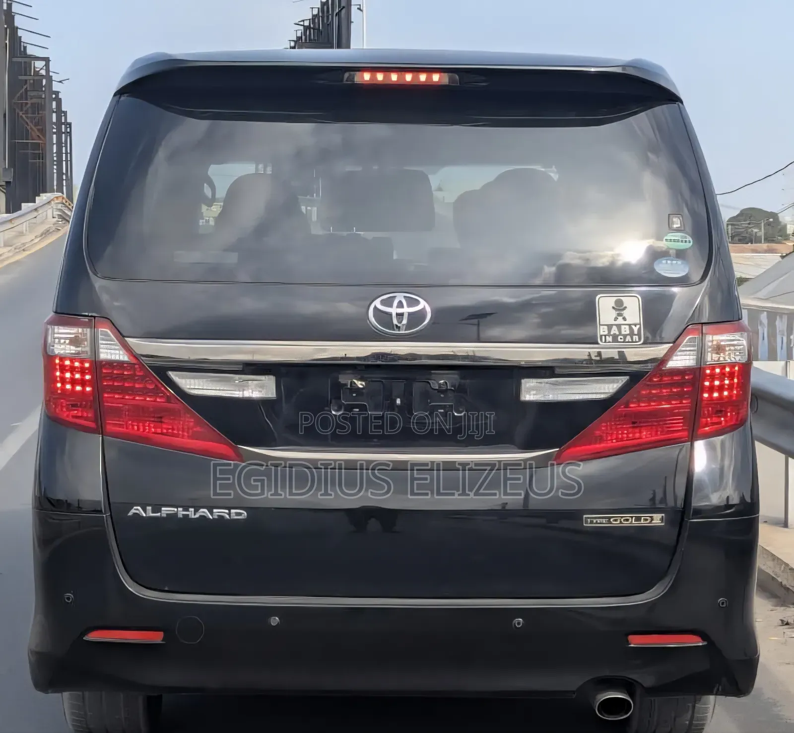 Toyota Alphard 2014 Black