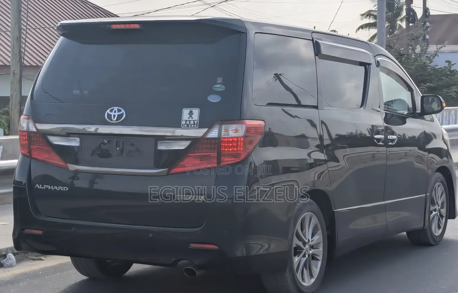 Toyota Alphard 2014 Black
