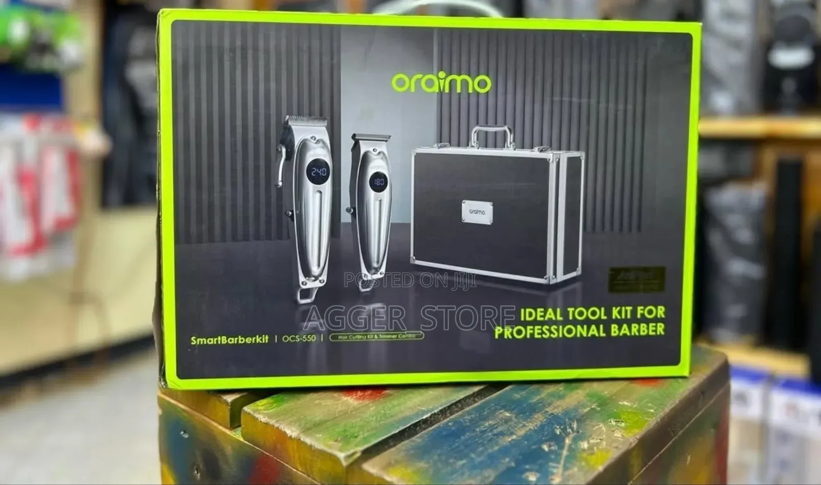 Oraimo Smartbarberkit Ocs-550 (Hair Cutting Kit +Trimmer Combo)