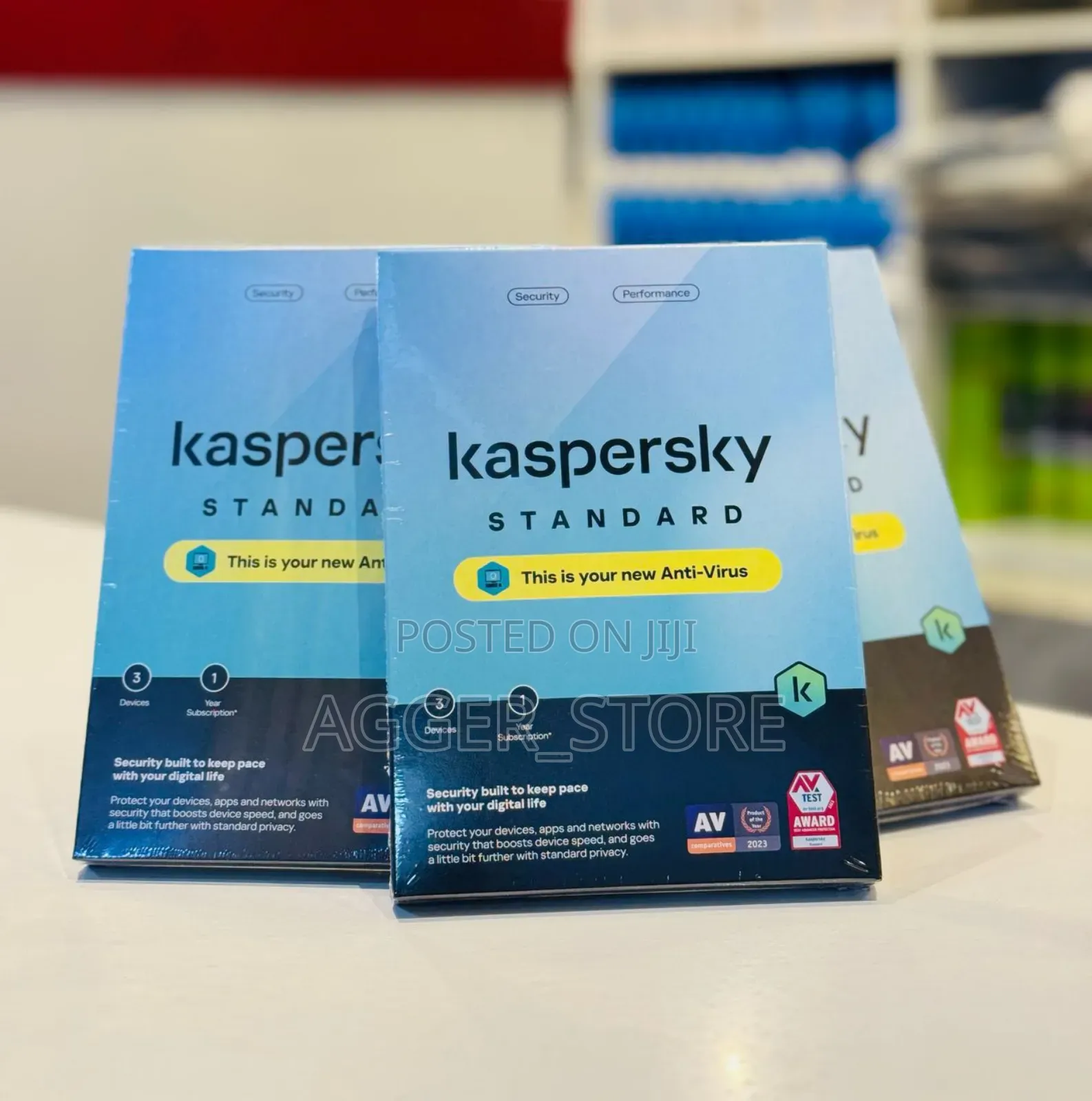 Kaspersky Standard Antivirus 3 Devices 1year Subscription