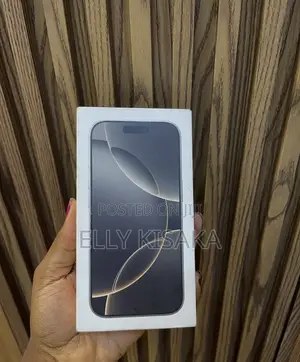 New Apple iPhone 16 Pro Max 256 GB Silver