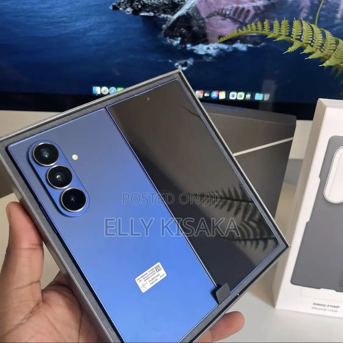 New Samsung Galaxy Z Fold7 256 GB Blue
