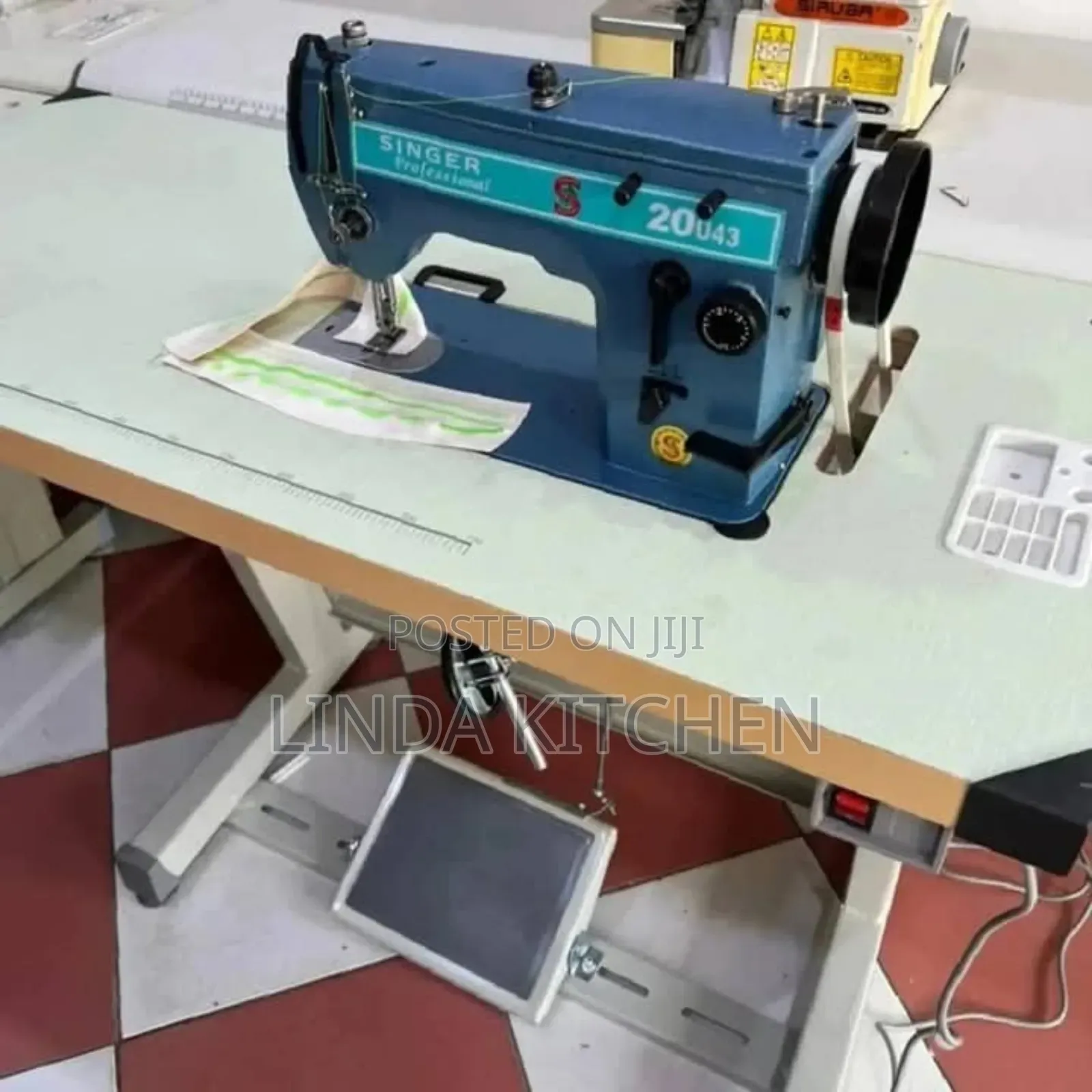 Machine Ya Kushonea Zigzag Na Kudarizi