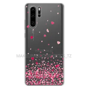 Silicone Phone Case With Pink Heart