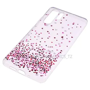 Silicone Phone Case With Pink Heart