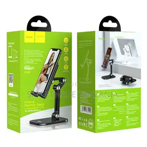 Hoco Ph34 Folding Desktop Stand Compatible 4.7-13in Tablet Phone Black