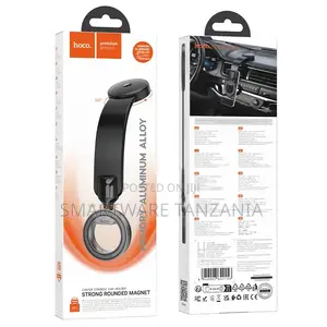 Hoco Hq63 Center Console Car Holder Strong Round Magnet Aluminum Alloy
