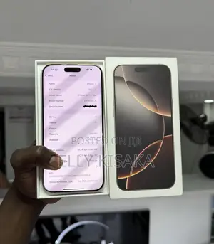 New Apple iPhone 16 Pro Max 256 GB Gold