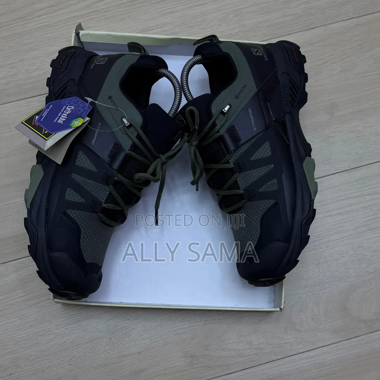 Men's Sneakers Salomon Leather Canvas