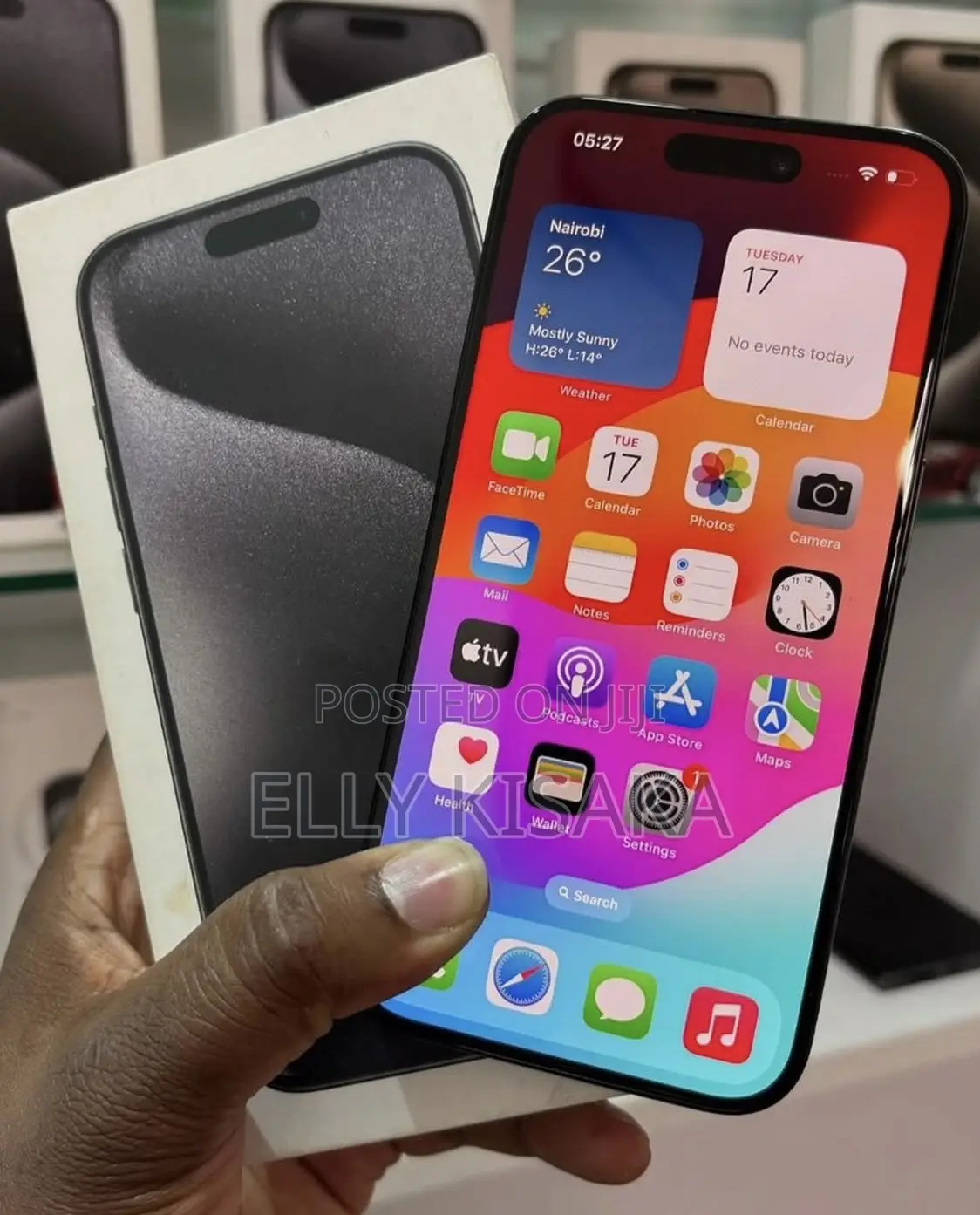 New Apple iPhone 15 Pro Max 256 GB Black