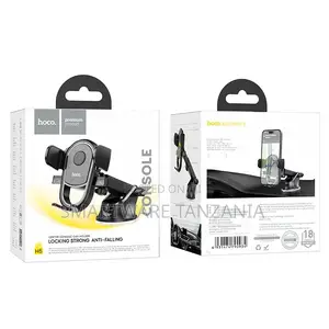 Hoco H5 Car Phone Holder Console Mount Locking Anti-fall Stable