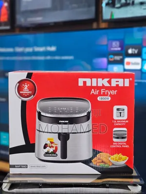 *Nikai Air Fryer* *Naf789d* *7.2l* *Digital Control* *1800w*