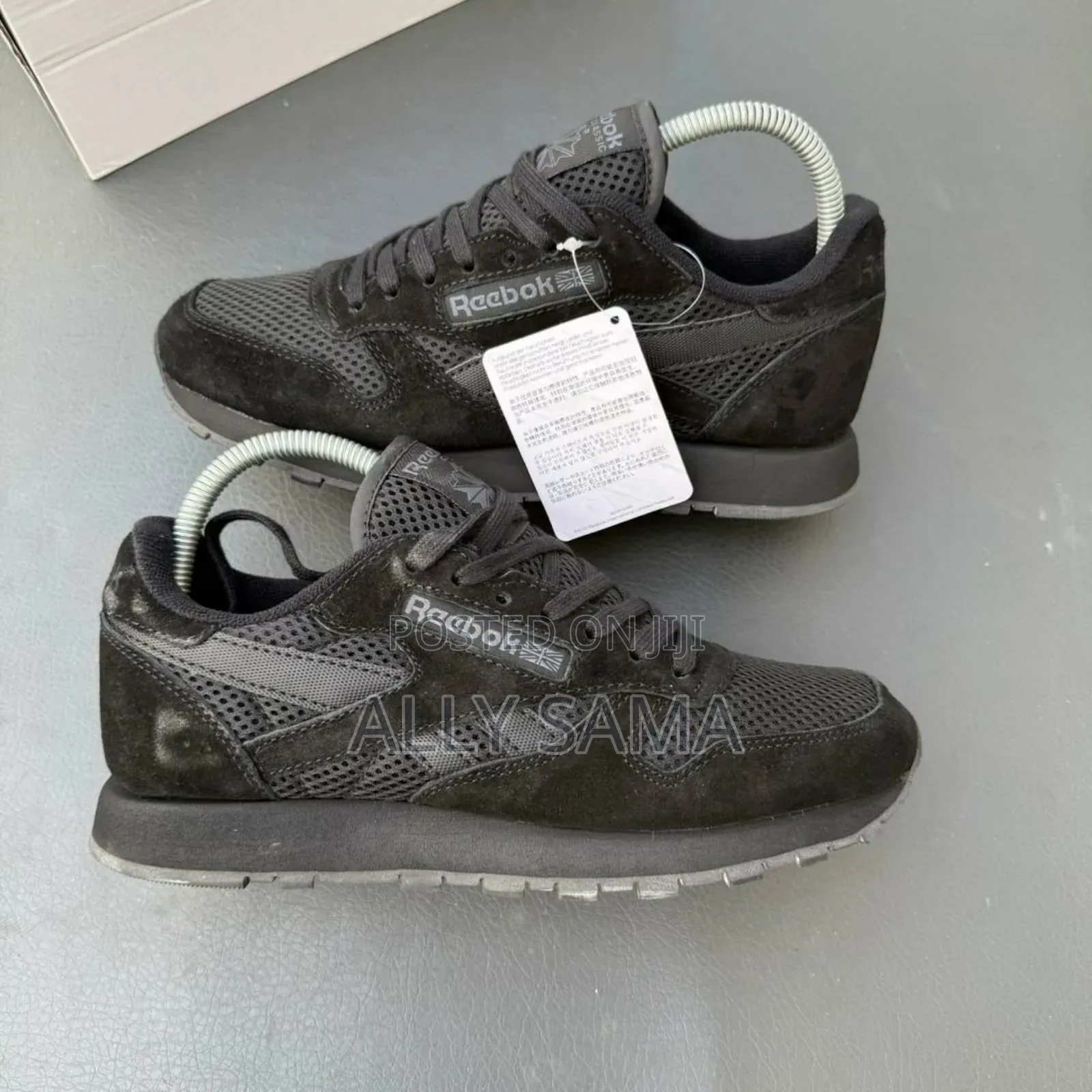 Men's Sneakers Reebok Material Leather Canvas