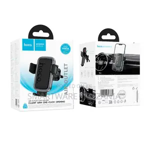 Hoco H73 Vista Air Outlet Holder Clamp Arm One Click Car Mount