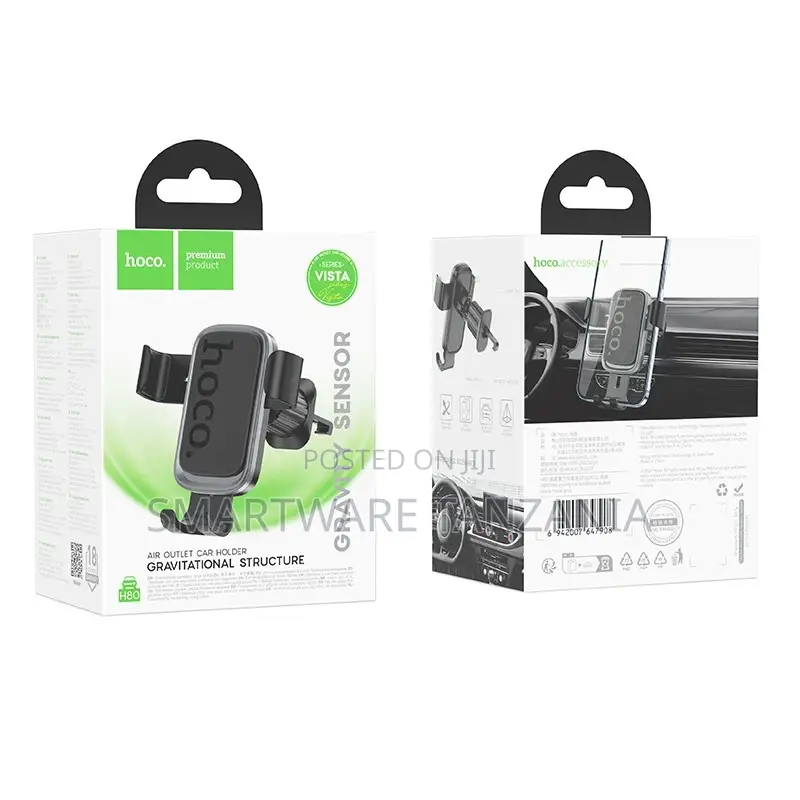 Hoco H80 Vista Gravity Sensor Air Outlet Holder Car Phone Mount