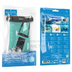 Hoco Hx52 Waterproof Phone Bag Ipx8 Touchscreen Swimming Case