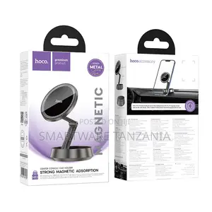 Hoco H83 Magnetic Console Holder Strong Adsorption Metal Car Mount