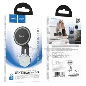 Hoco H93 Double Folding Ring Screen Holder Wider Angles Magnetic