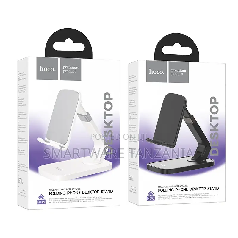 Hoco Hd8 Foldable Retractable Phone Desktop Stand Adjustable Mount